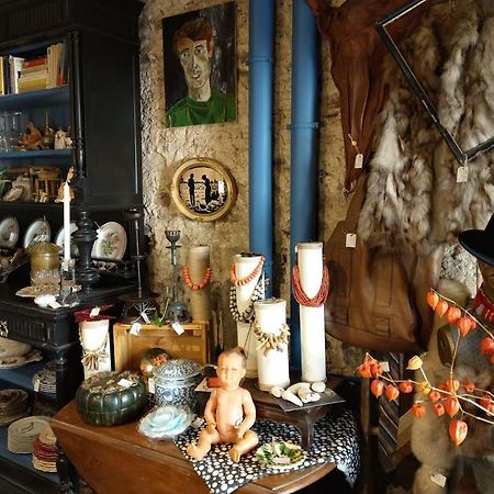 Maison D'Hotes "Les Volets Verts" Et Sa Brocante Ecueille エクステリア 写真